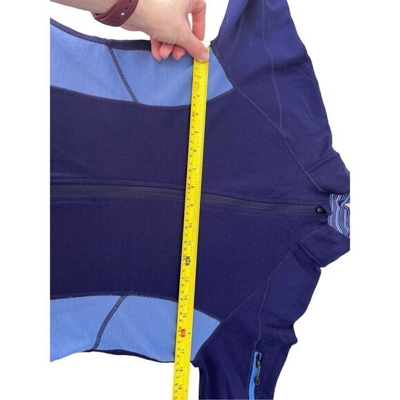 Smartwool Women's Full Zip Sweater Jacket Purple Blue size Small - Picture 4 of 7